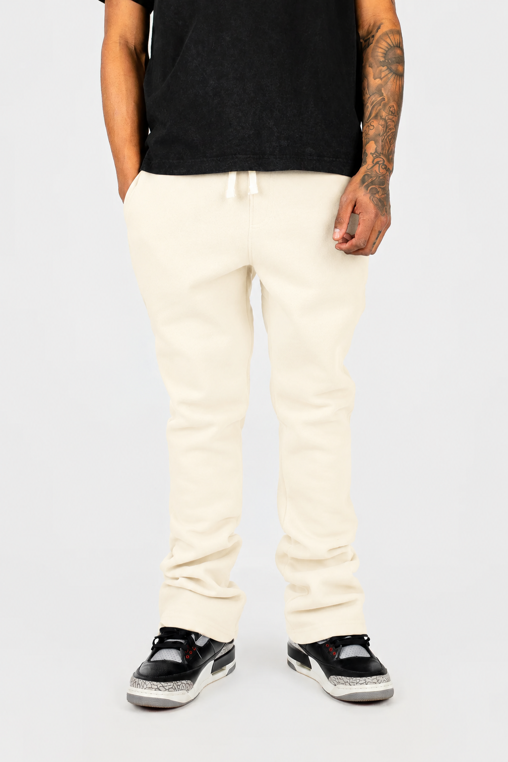 Stacked Fit Fleece Sweatpants