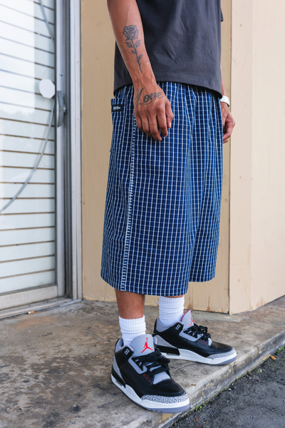 Baggy Plaid Shorts – Superline