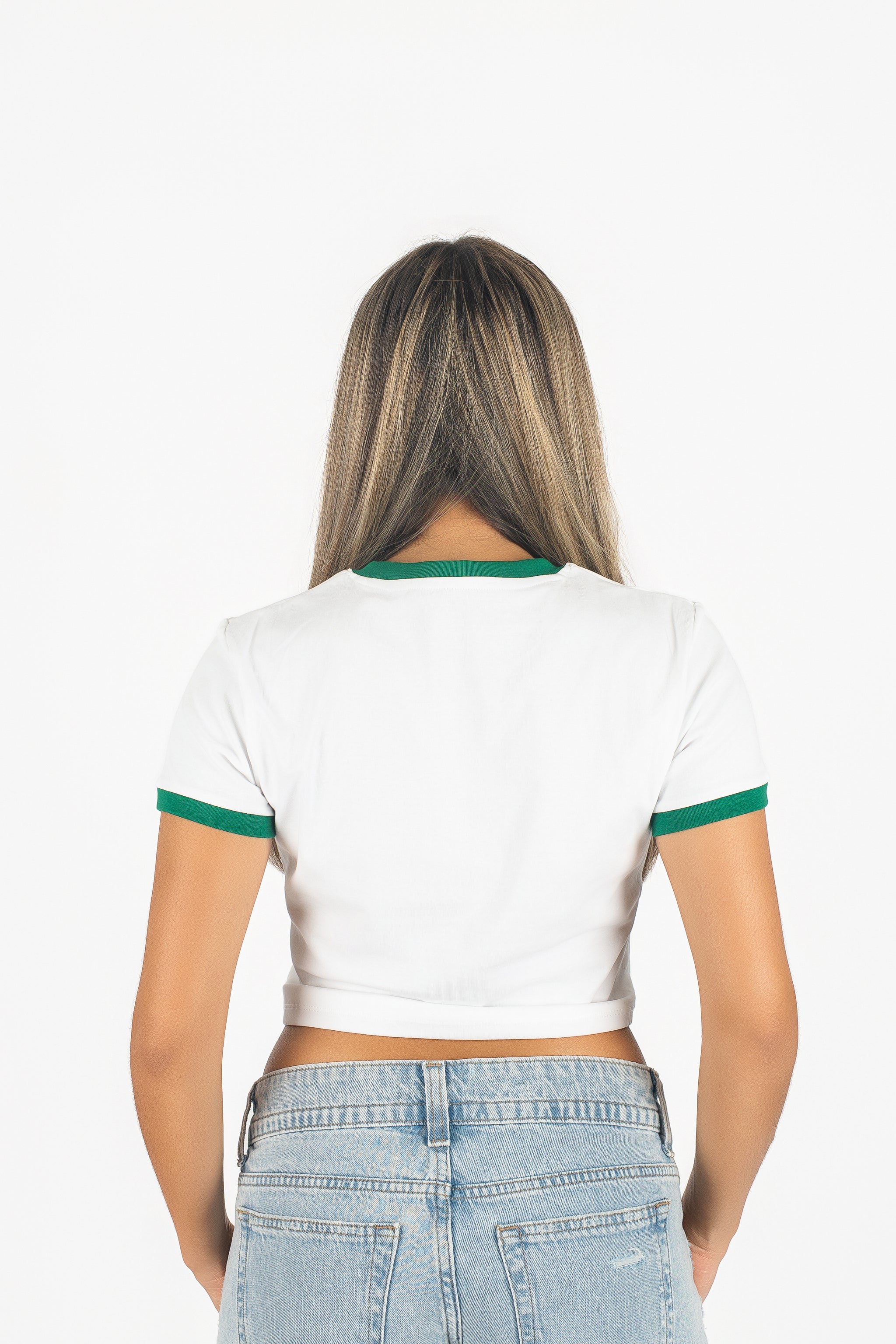 Womens Ringer Baby Tee