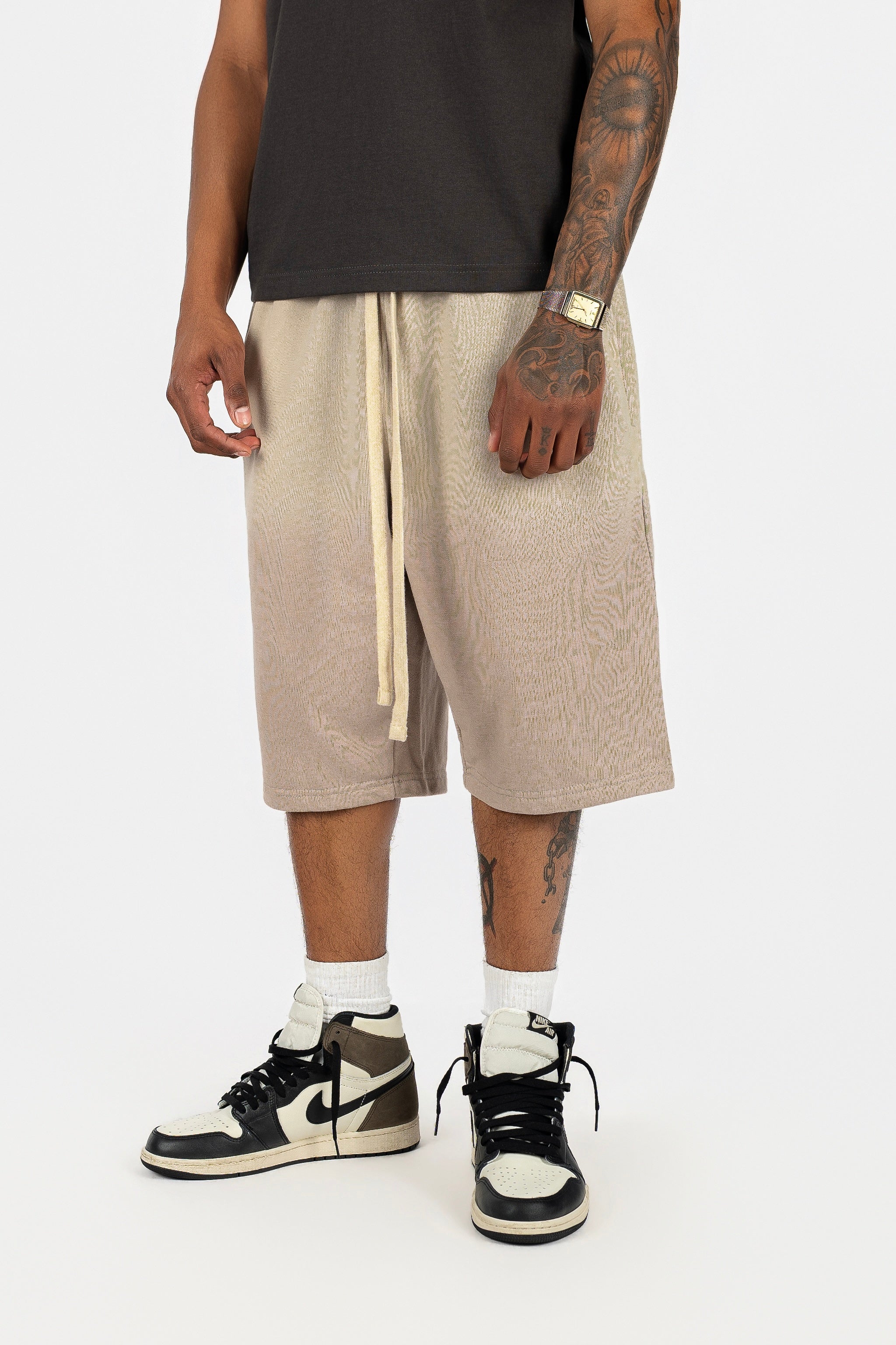 Sun-Dried Baggy Oversized Shorts