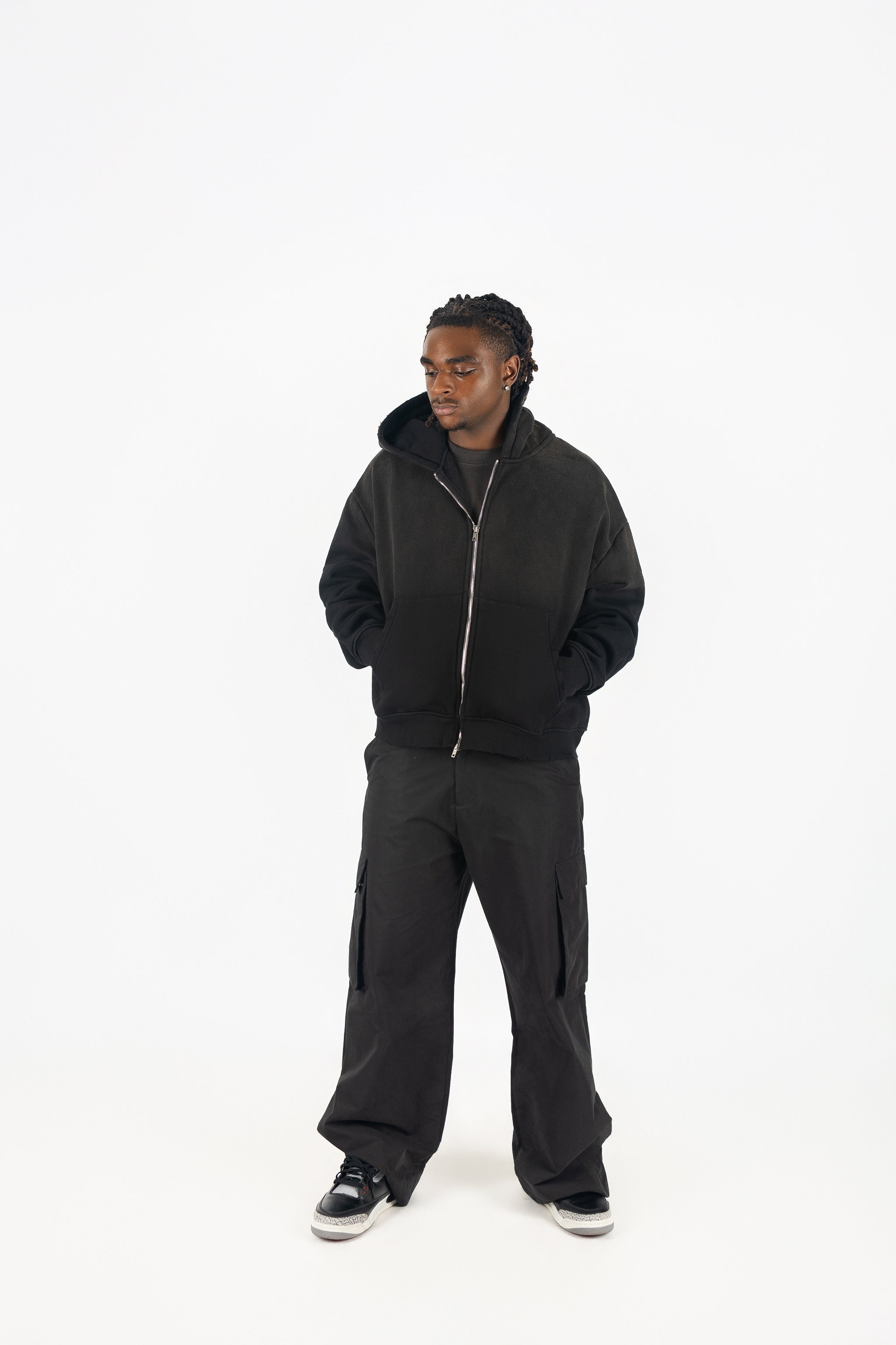 Weathered Zip Up