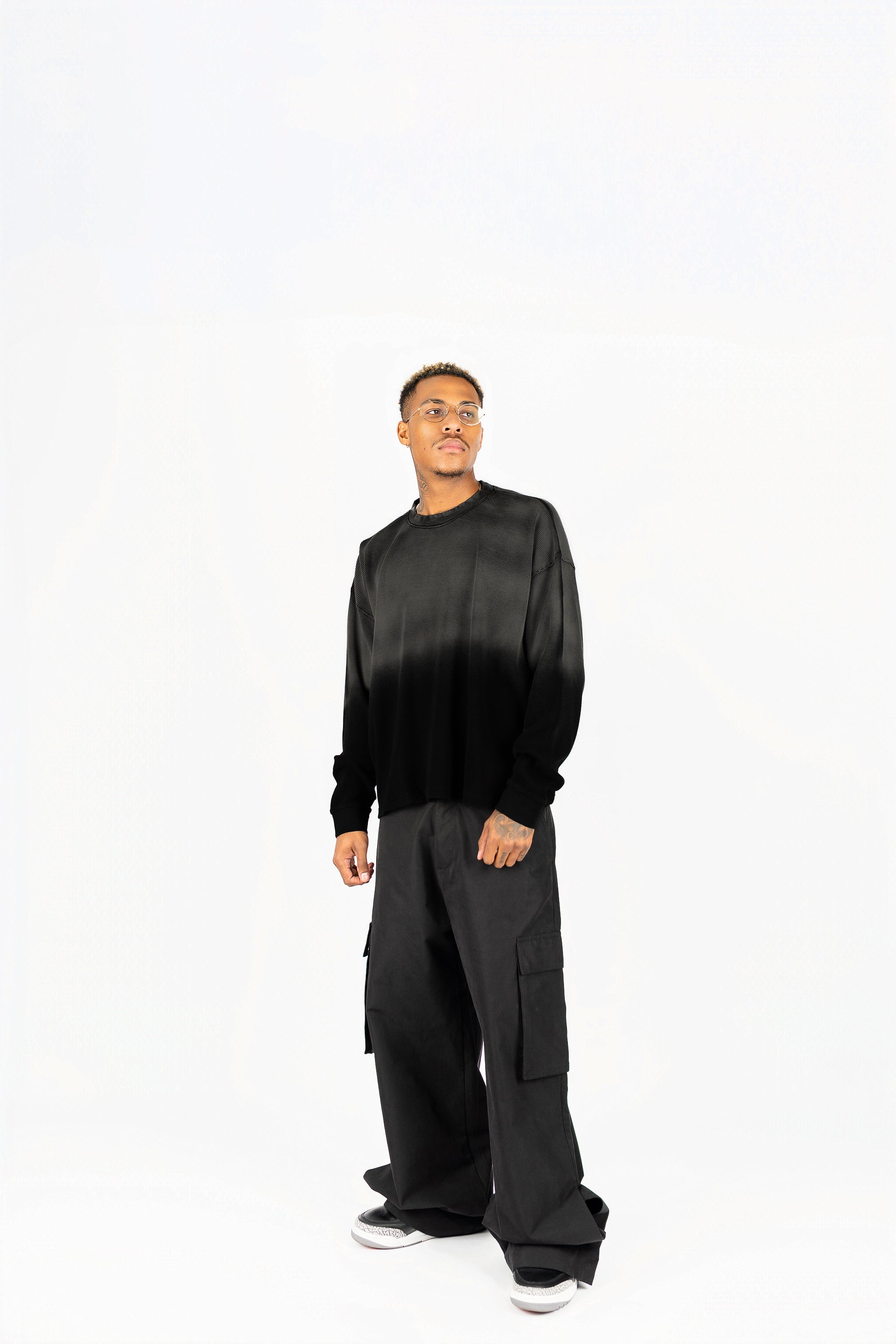 Sun-Dried Baby Waffle Knit Long Sleeve