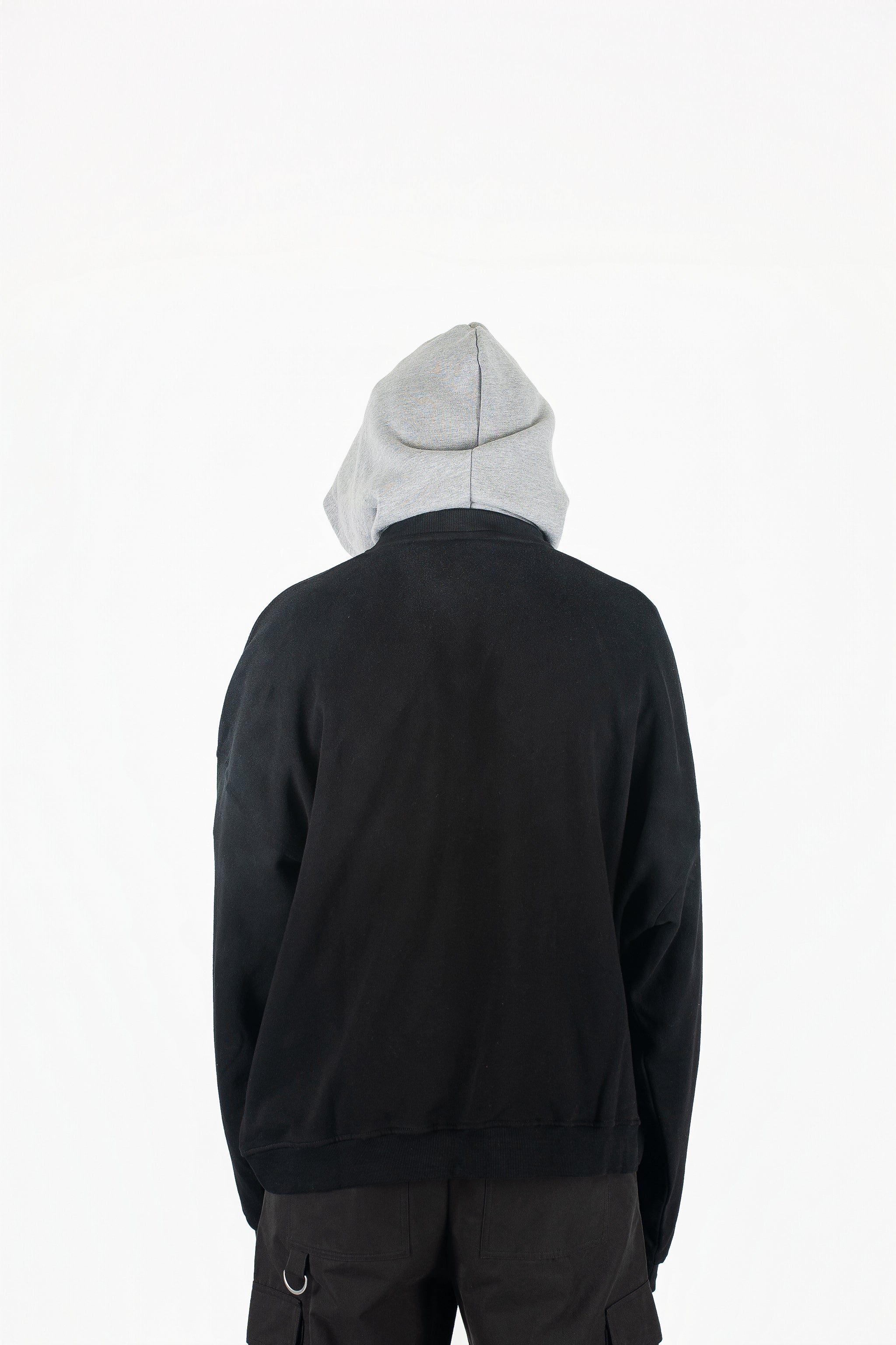 Two Tone Oversized Sun-Dried Hoodie *SIZE DOWN 1 SIZE*