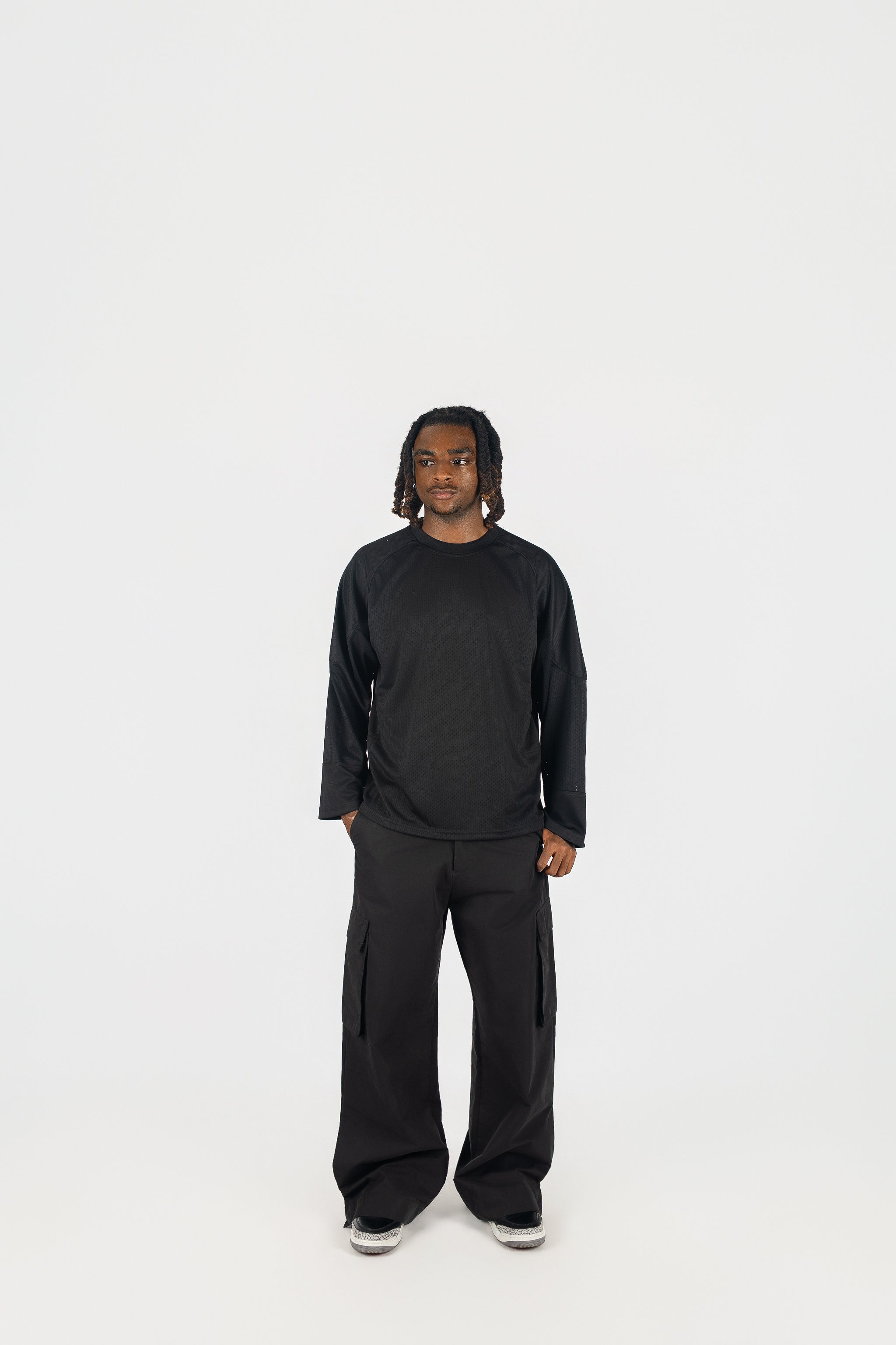Mesh Football Long Sleeve Jersey