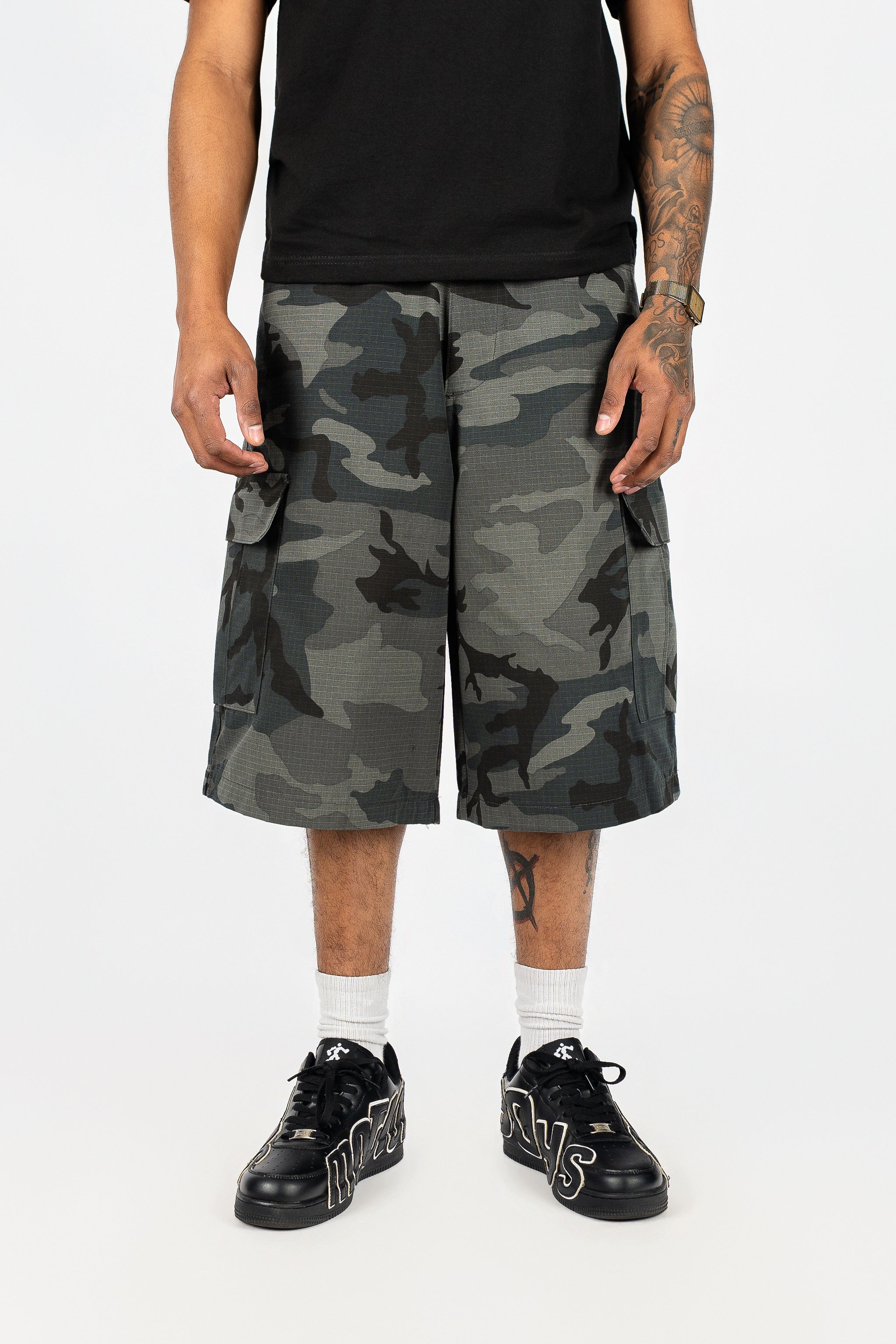Ripstop Baggy Shorts
