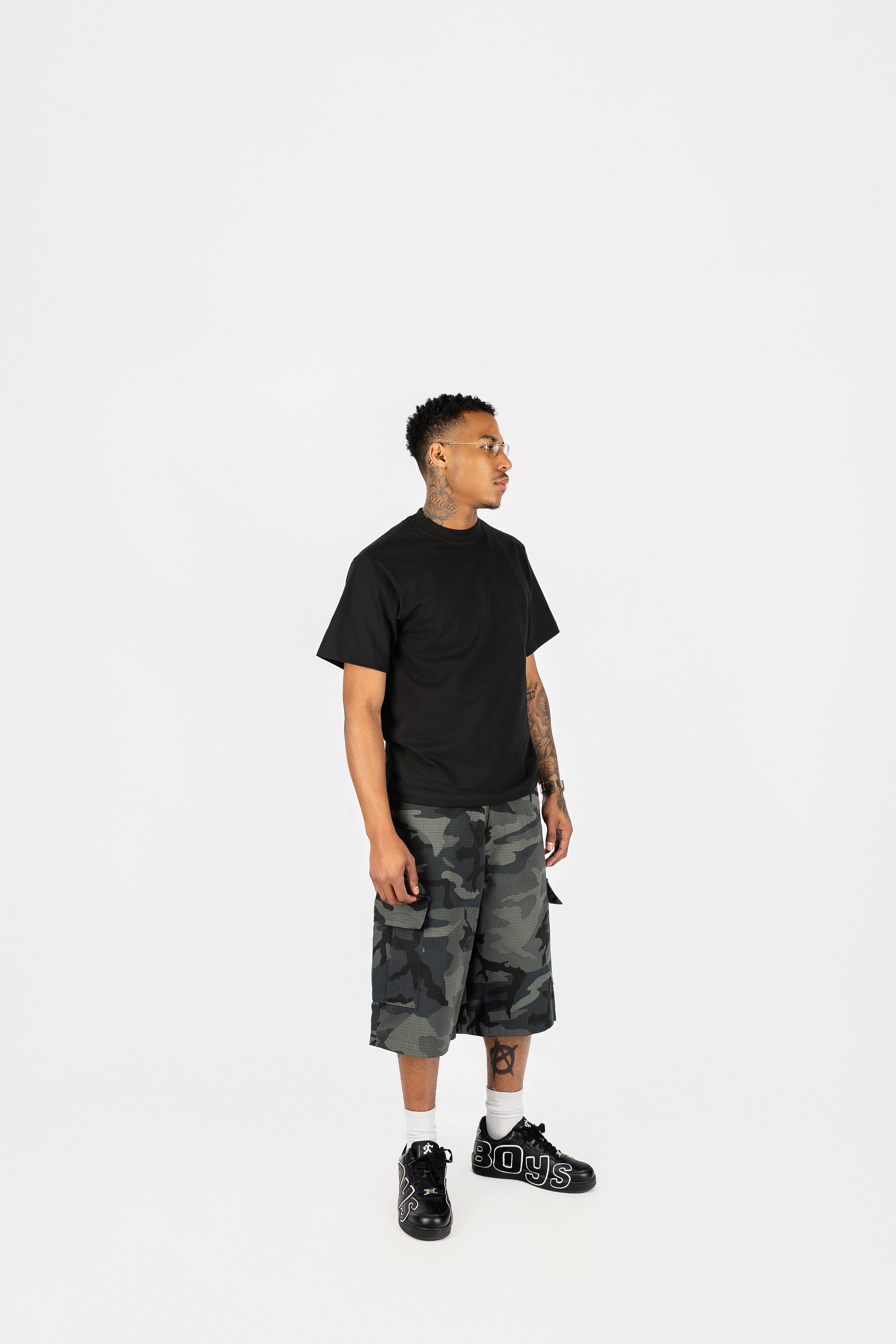 Ripstop Baggy Shorts