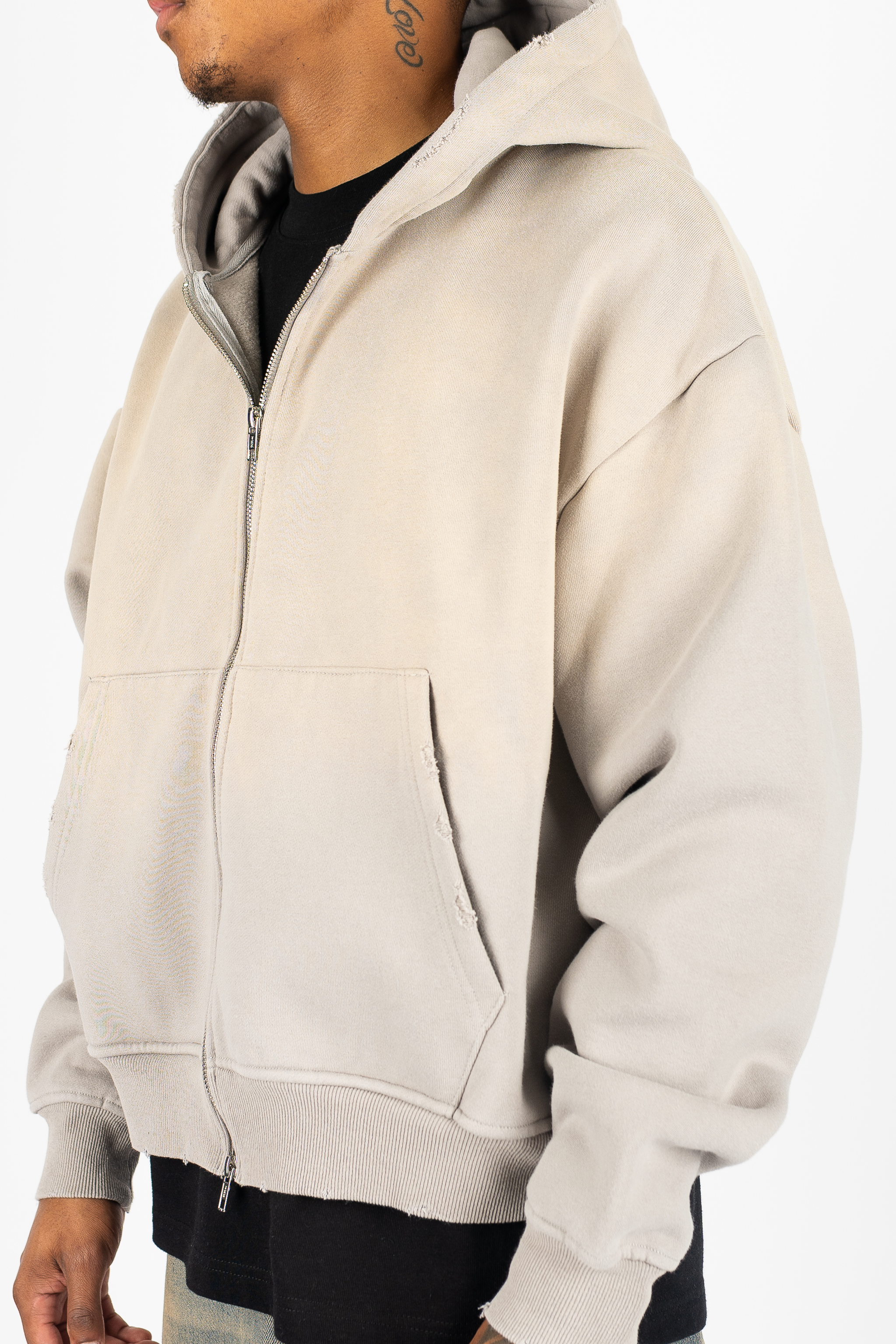 Weathered Zip Up