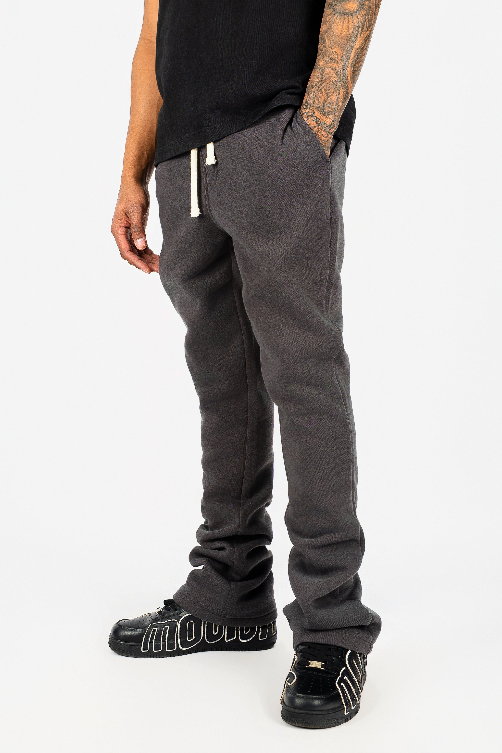 Stacked Fit Fleece Sweatpants