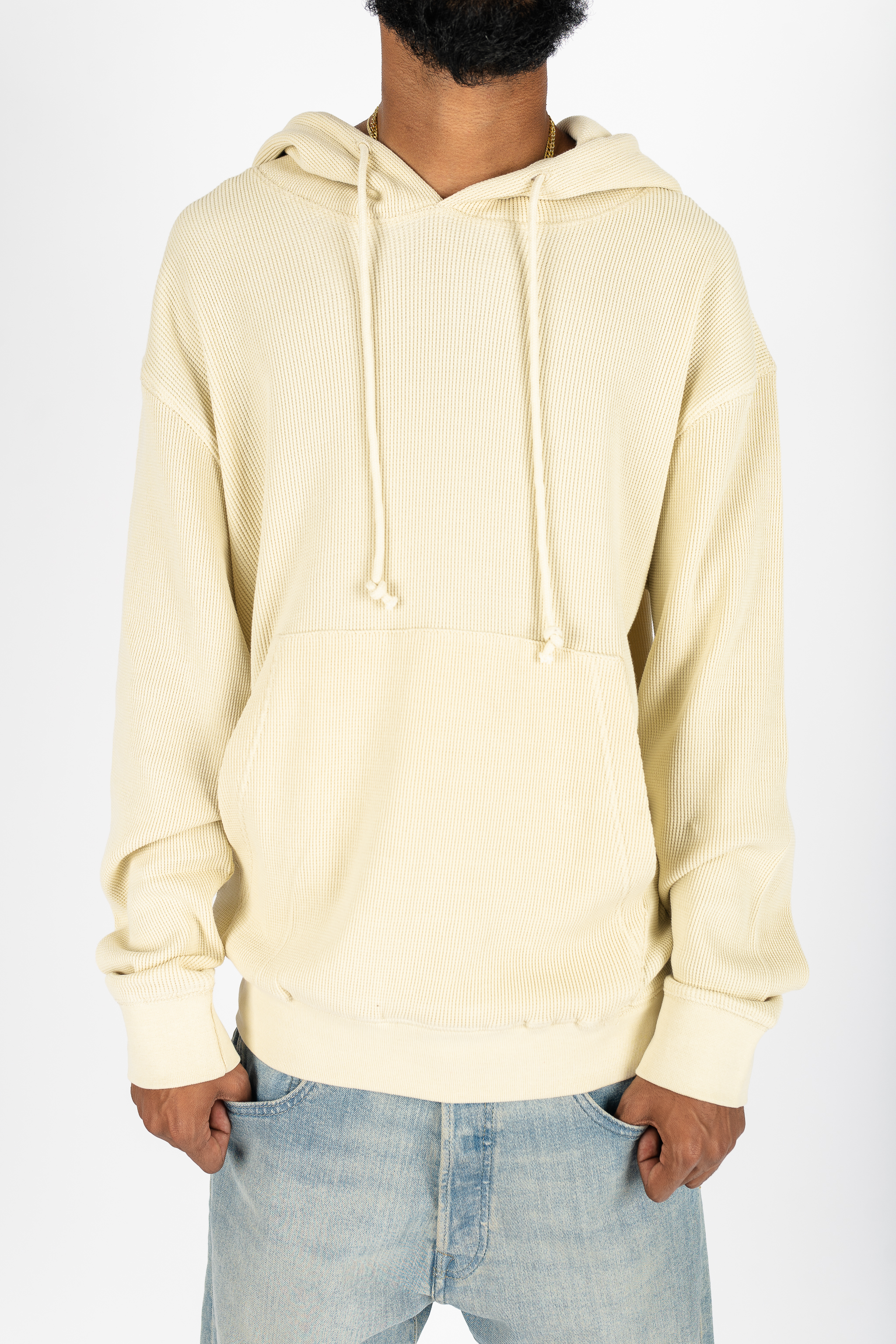 Waffle Knit Hoodie