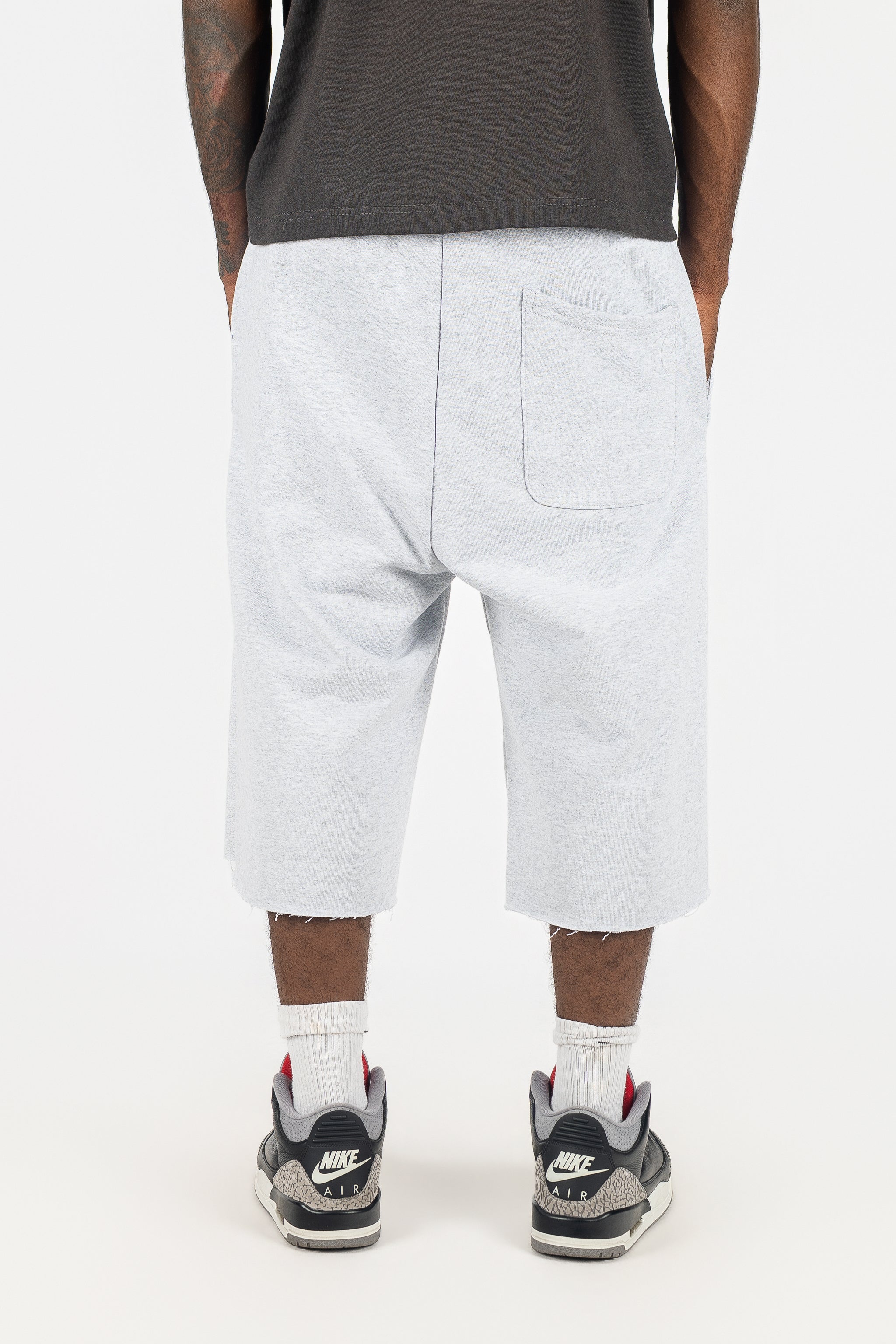 Terry Oversize Long Shorts