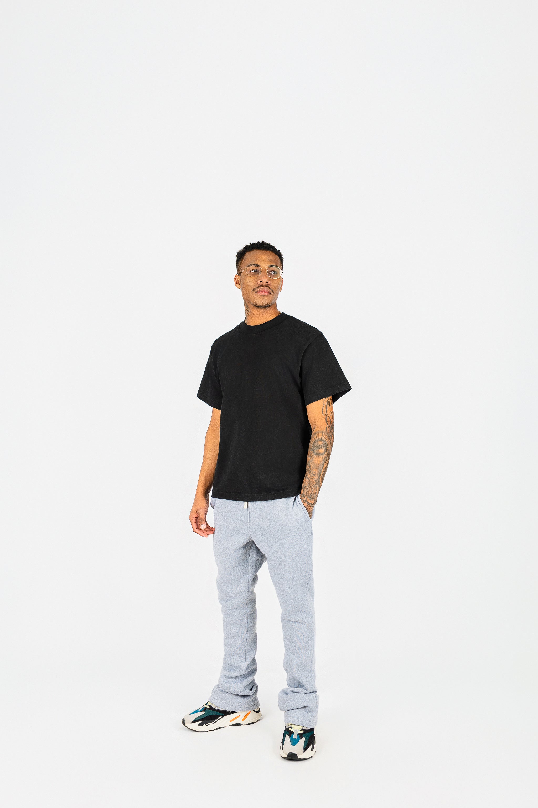 Stacked Fit Fleece Sweatpants