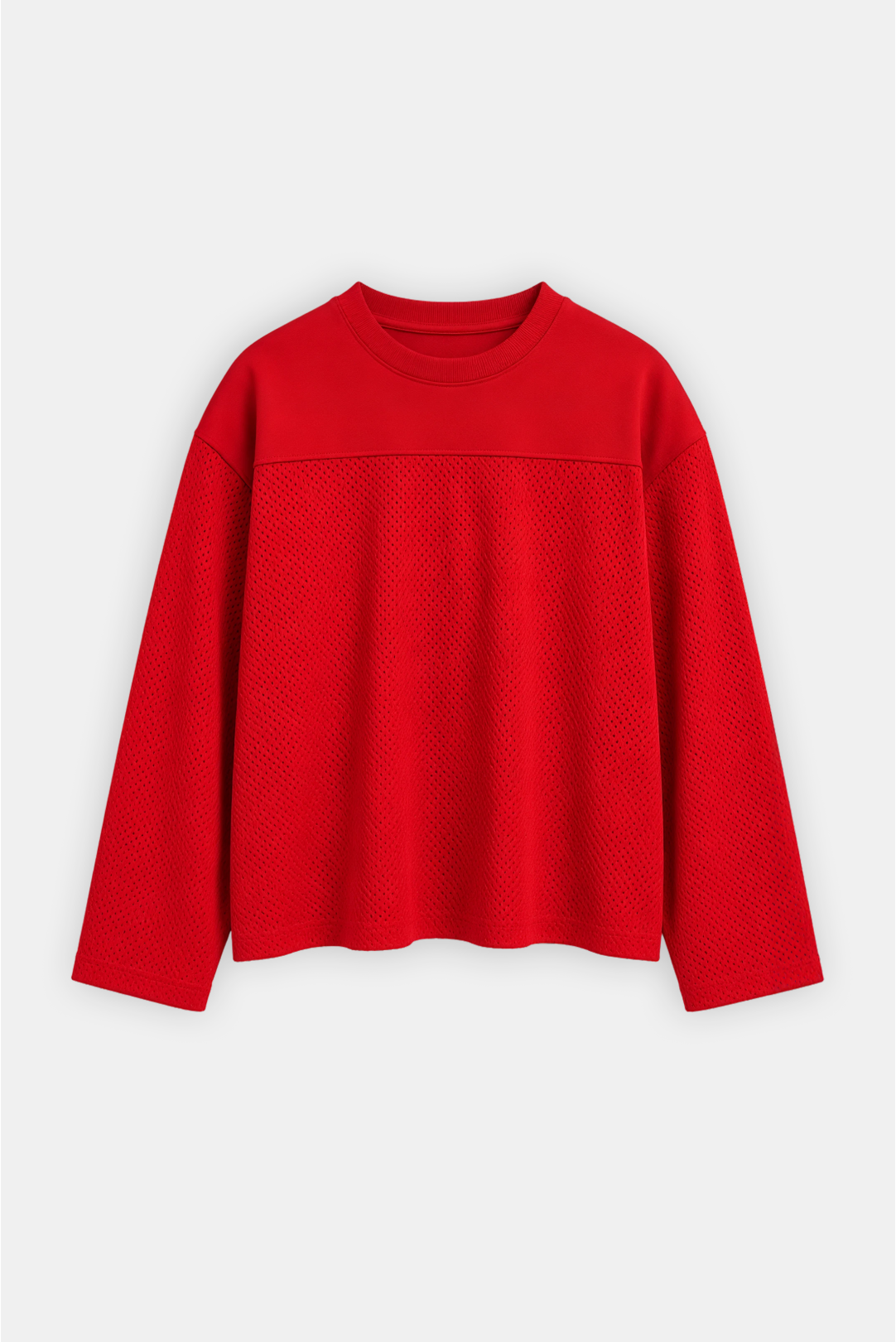 Long Sleeve Mesh Jersey