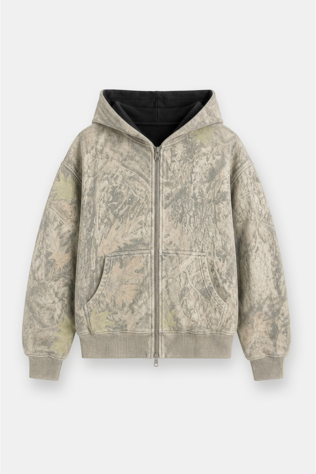 Reversible Camo Zip Up