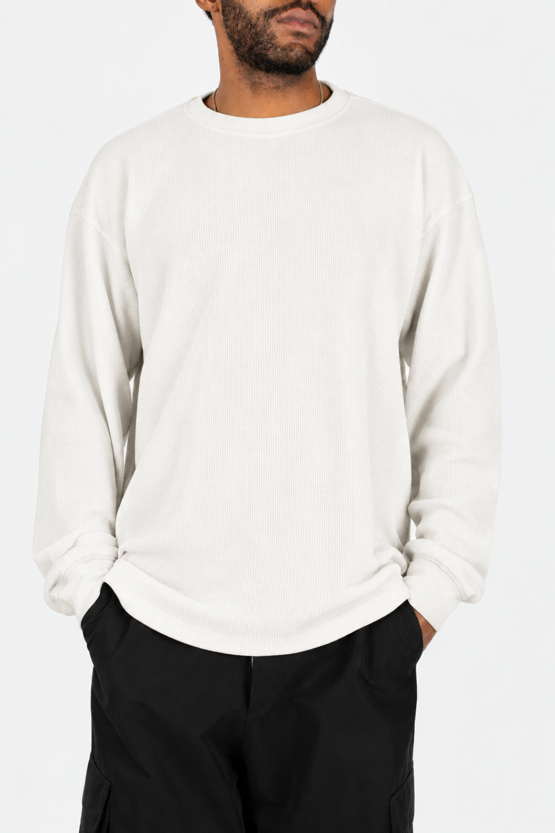Waffle Long Sleeve Tee