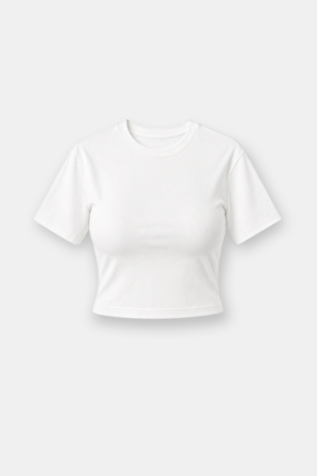 Womens 7610 Heavyweight High Waist Boxy T-Shirt