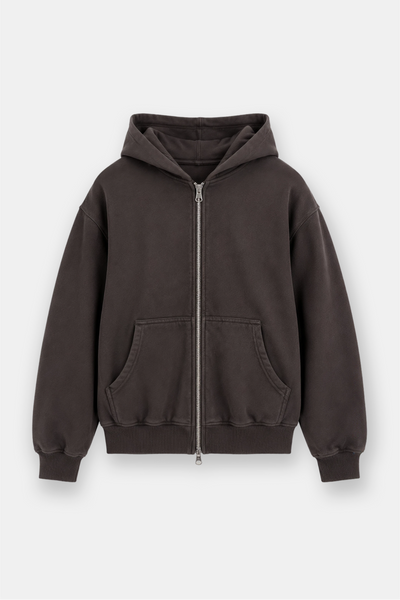 Garment Dye Zip Up Fleece – Superline