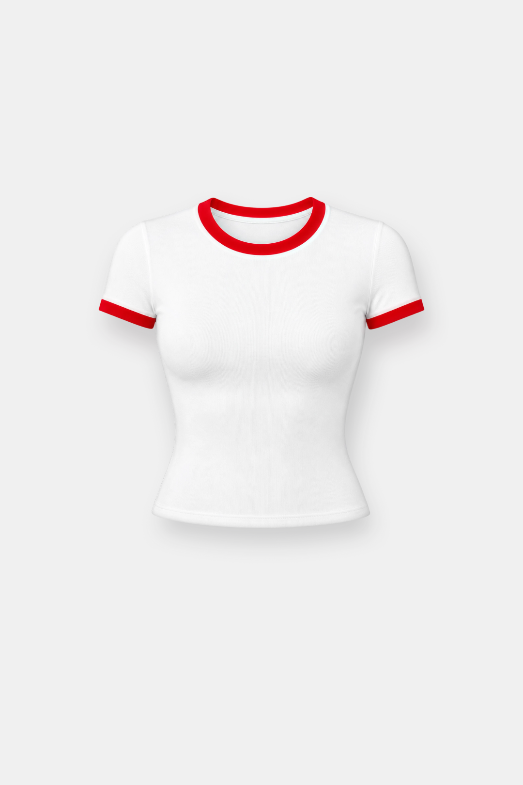 Womens Ringer Baby Tee