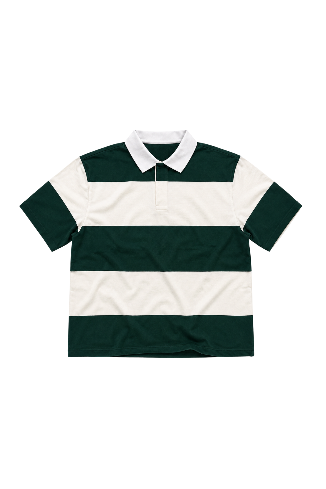 Short Sleeve Striped Polo