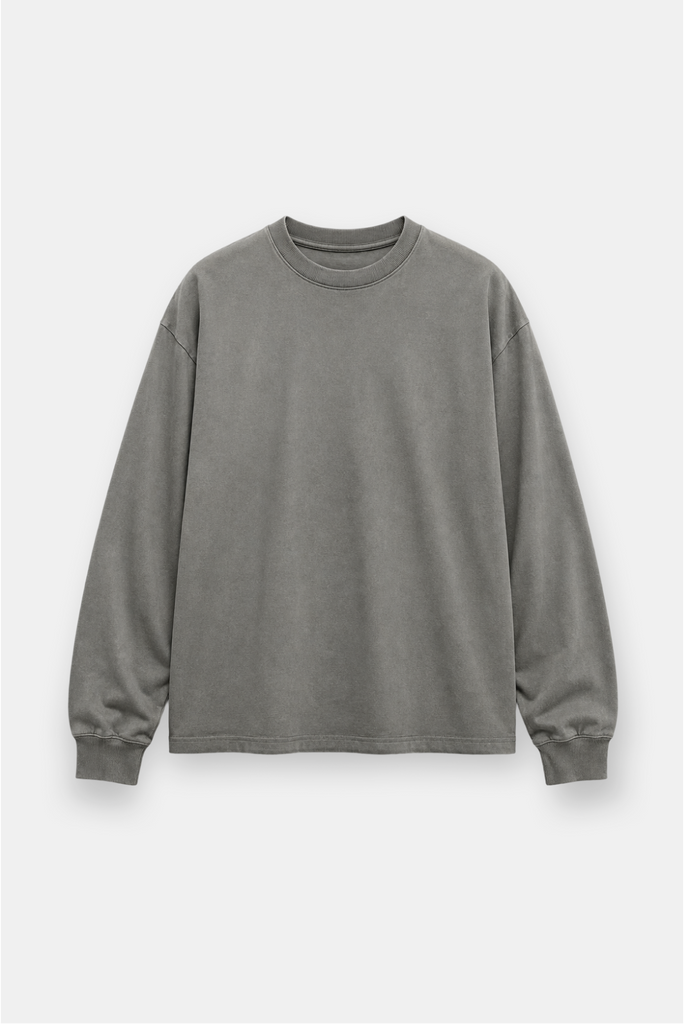 Oversized Box Long Sleeve Tee – Superline