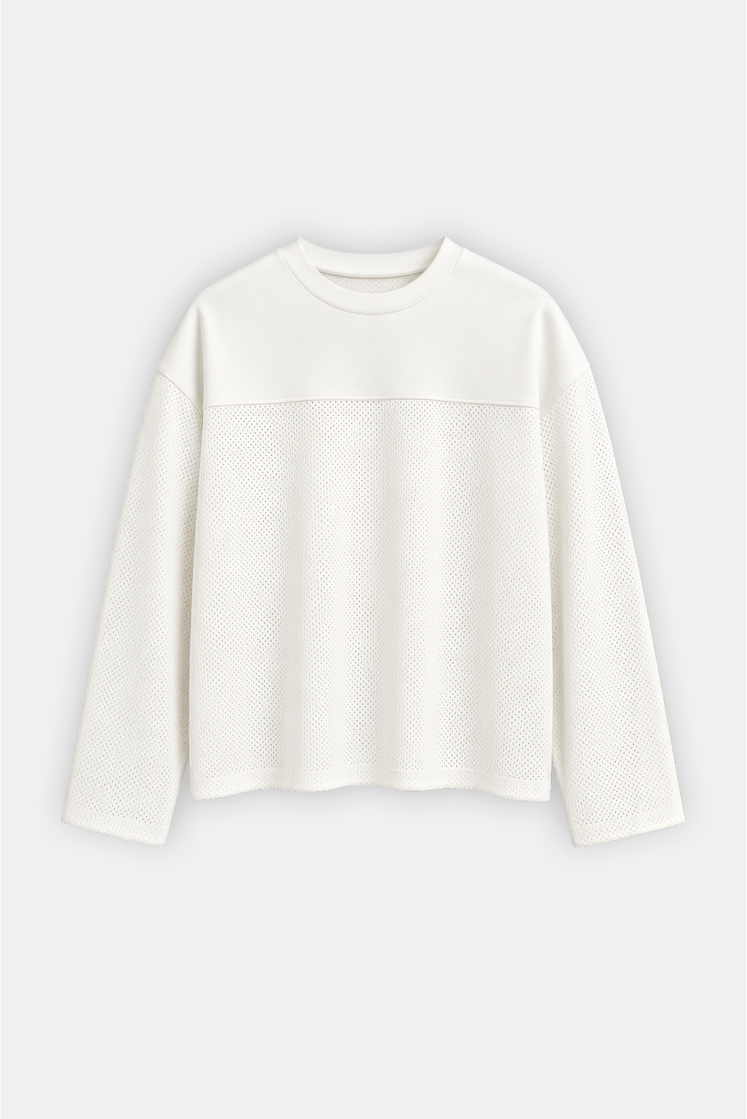 Long Sleeve Mesh Jersey