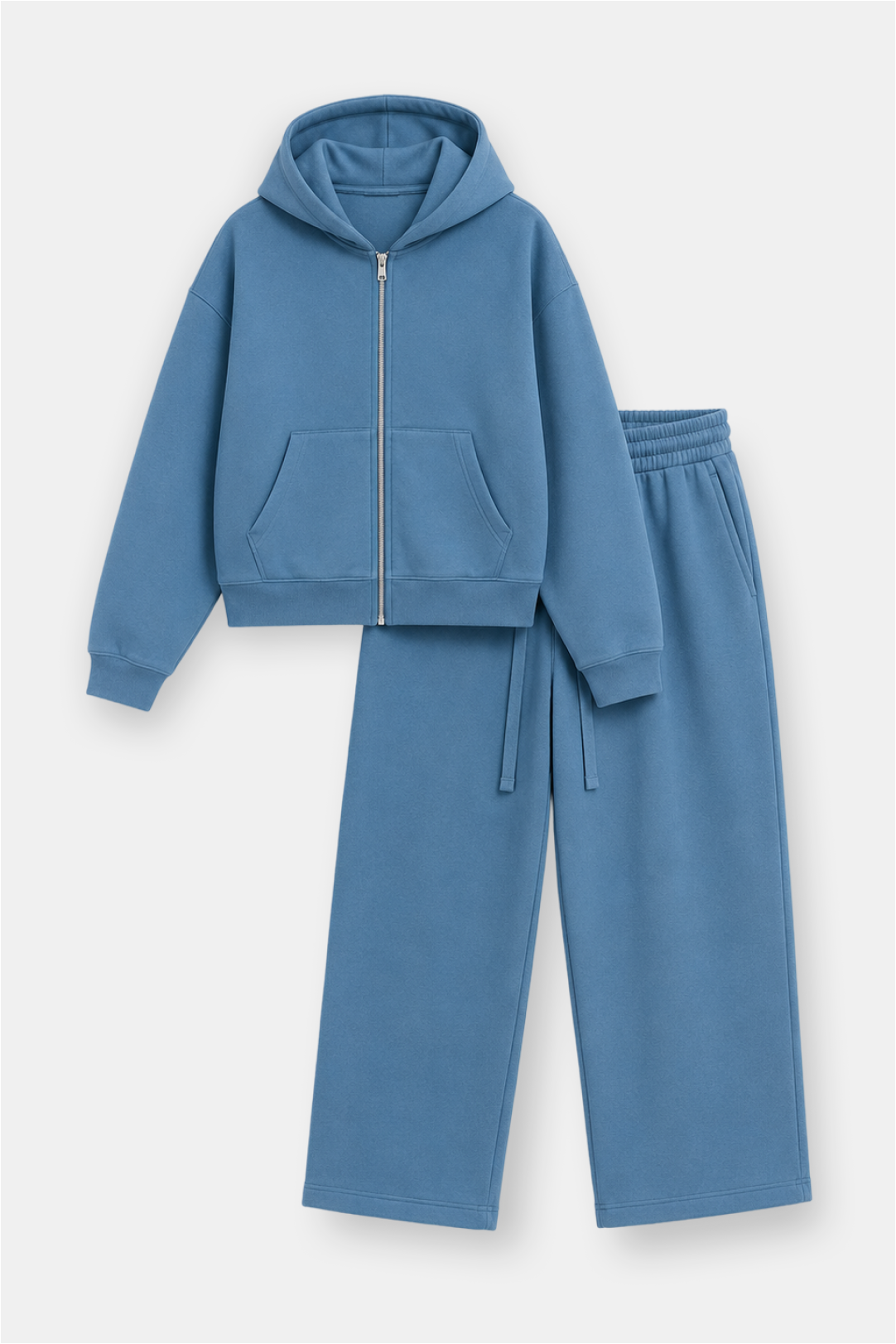 Fleece Zip Up and Sweatpants Set