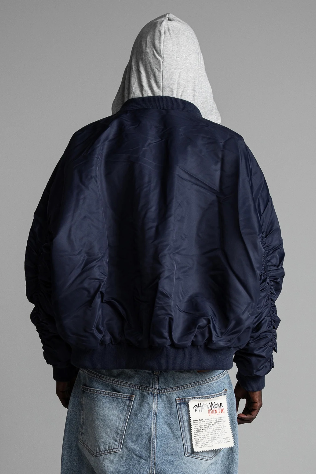 Drop Shoulder Bomber Jacket