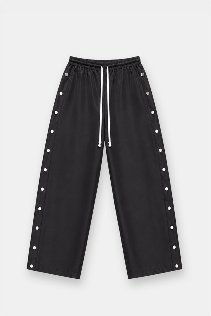 Side Snap Nylon Pants – Superline