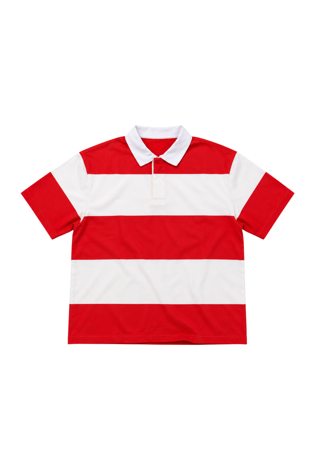 Short Sleeve Striped Polo