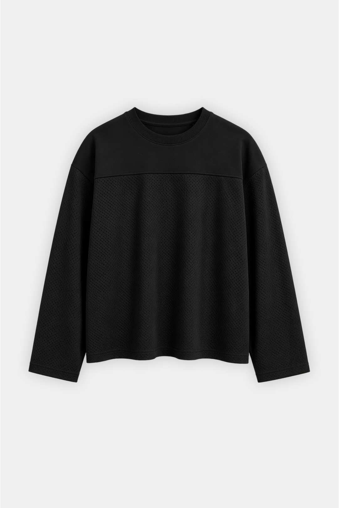 Long Sleeve Mesh Jersey