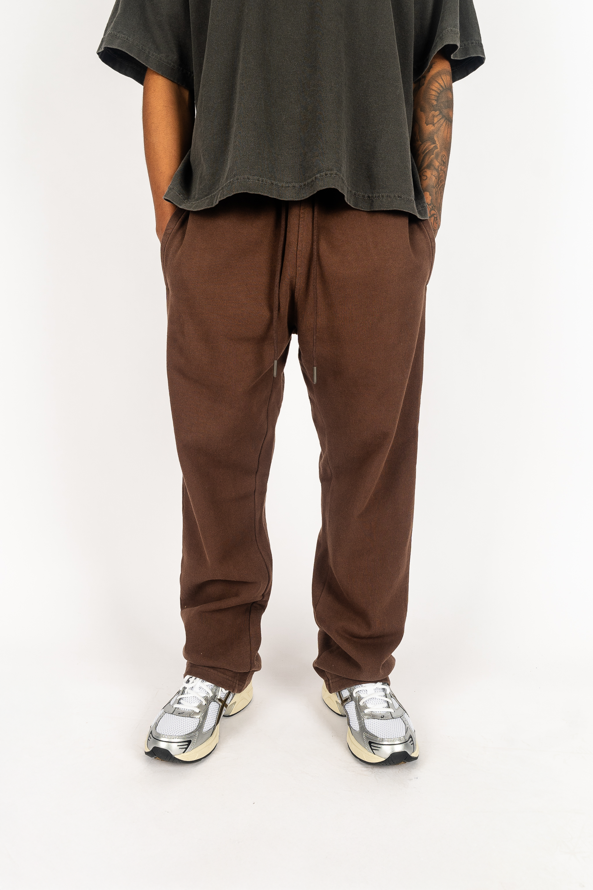 Garment Dye Straight Sweatpants