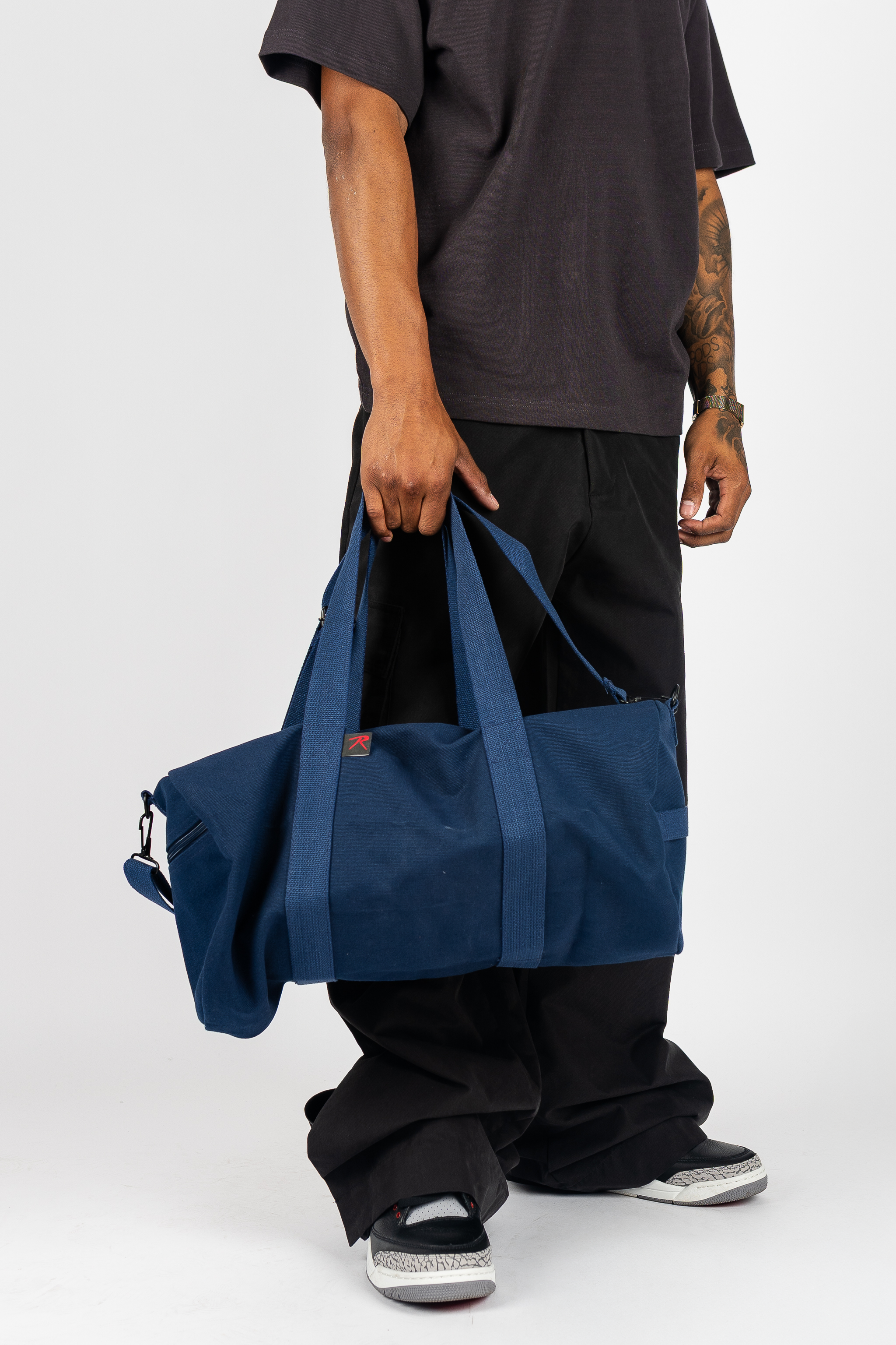 Canvas Shoulder Duffle Bag