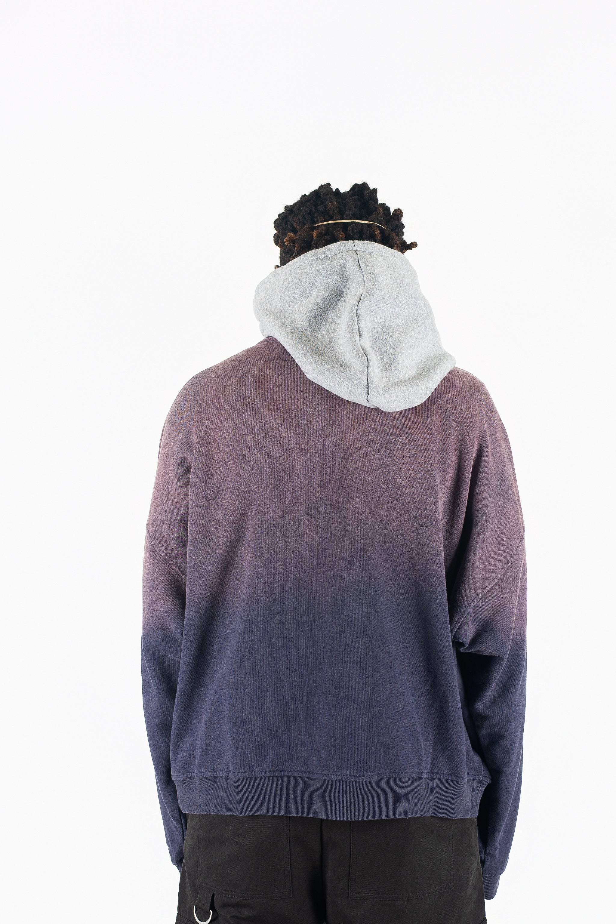 Two Tone Oversized Sun-Dried Hoodie *SIZE DOWN 1 SIZE*