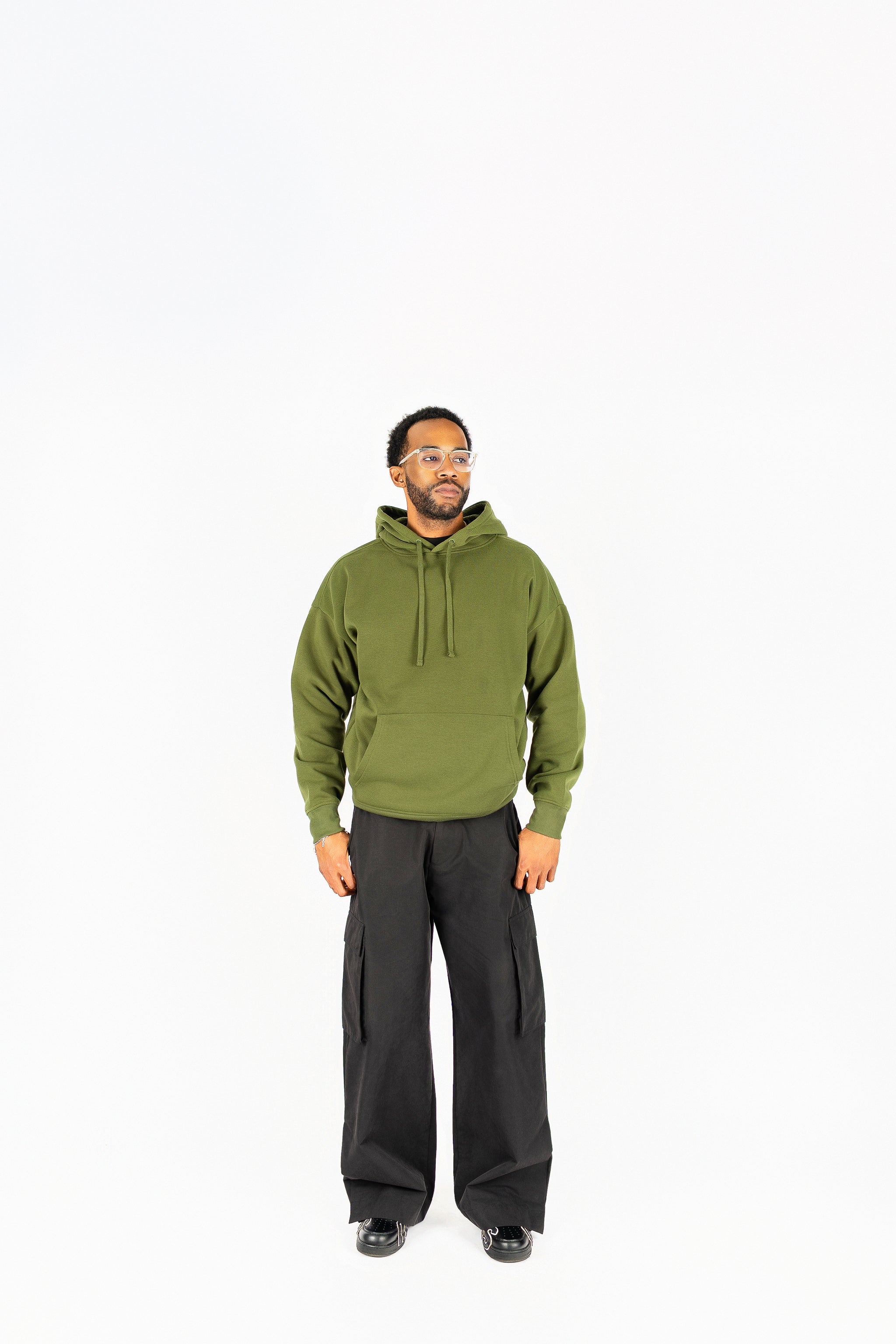 Oversize Drop Shoulder Hoodie