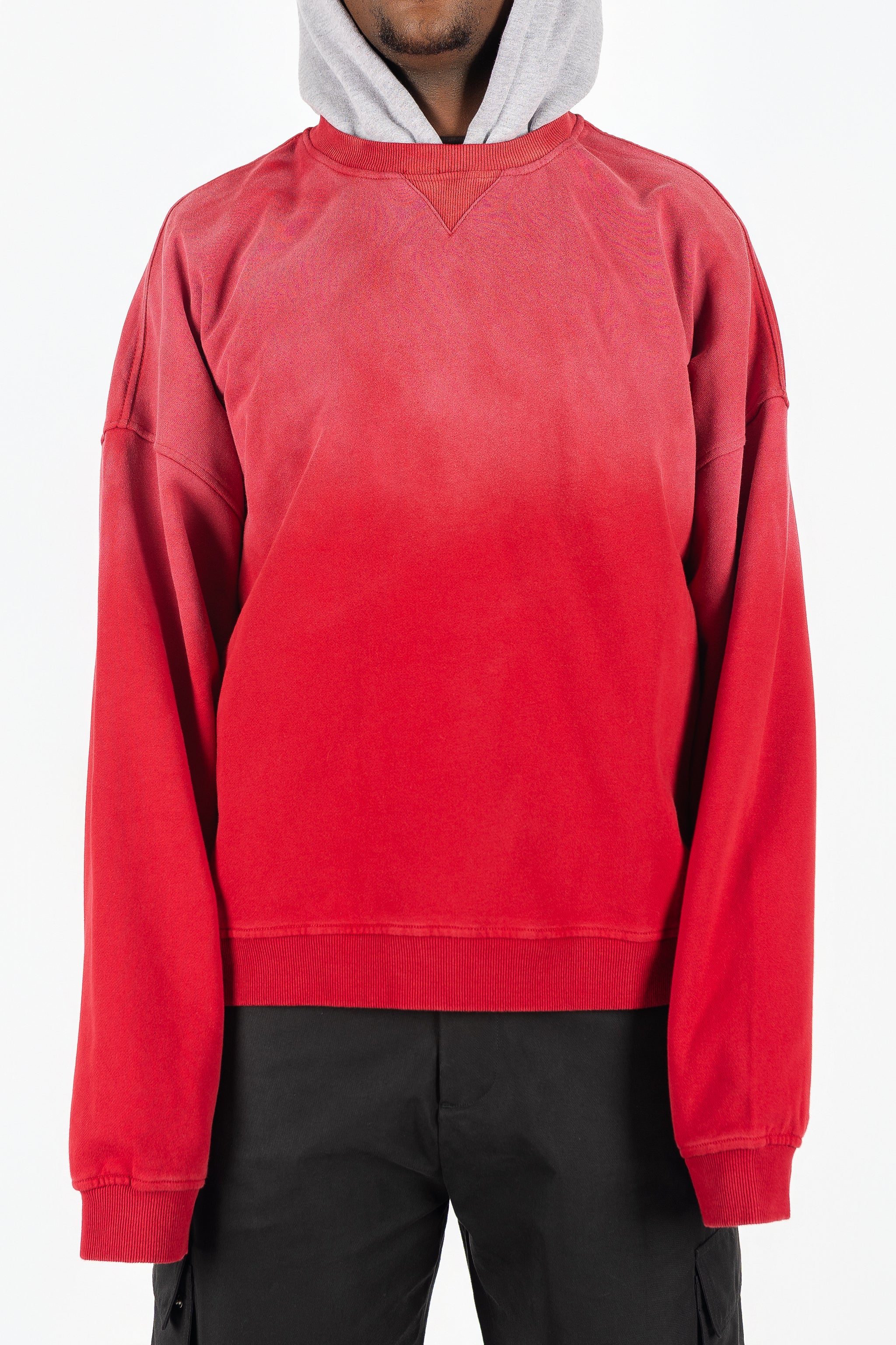Two Tone Oversized Sun-Dried Hoodie *SIZE DOWN 1 SIZE*