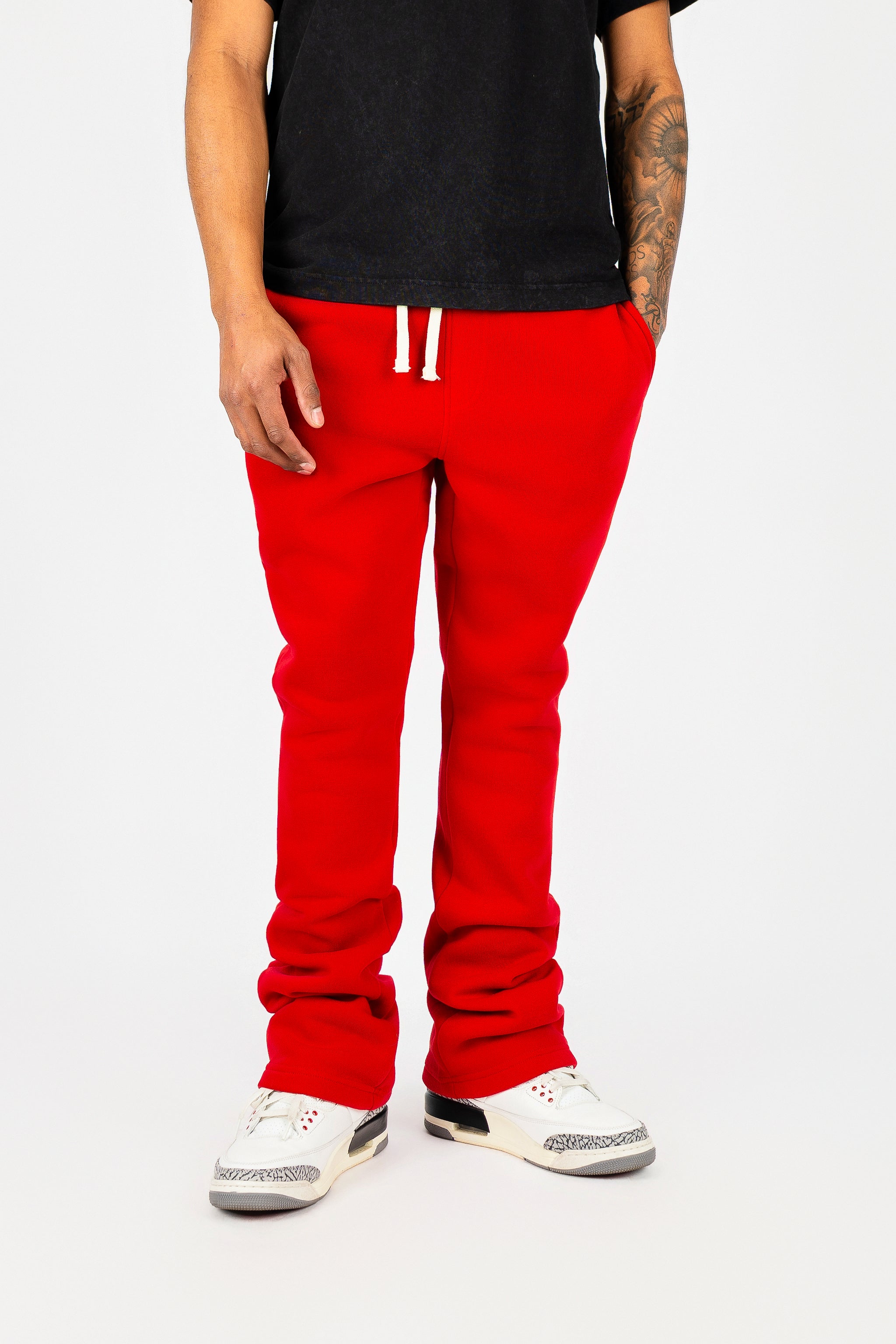 Stacked Fit Fleece Sweatpants