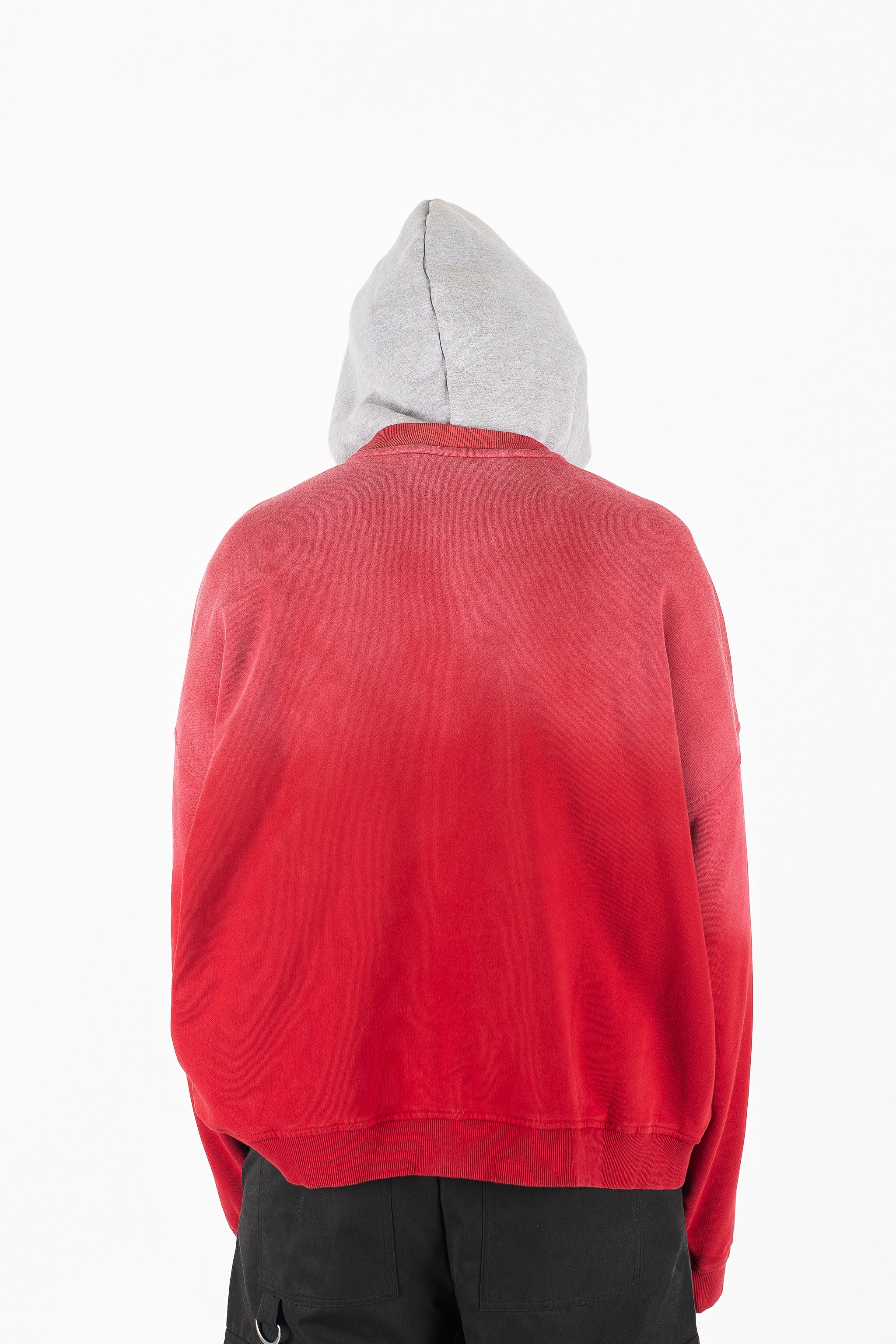 Two Tone Oversized Sun-Dried Hoodie *SIZE DOWN 1 SIZE*