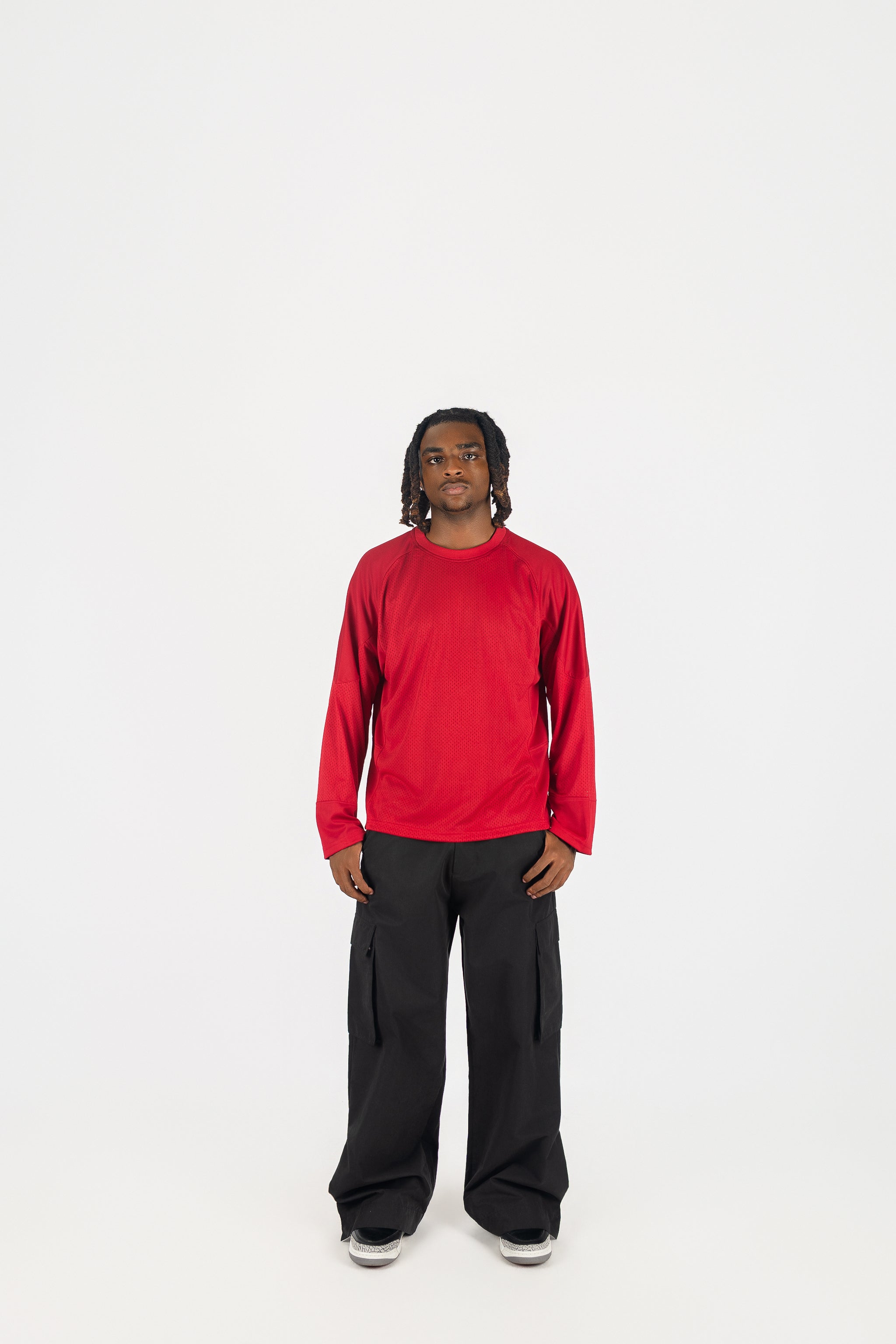 Mesh Football Long Sleeve Jersey