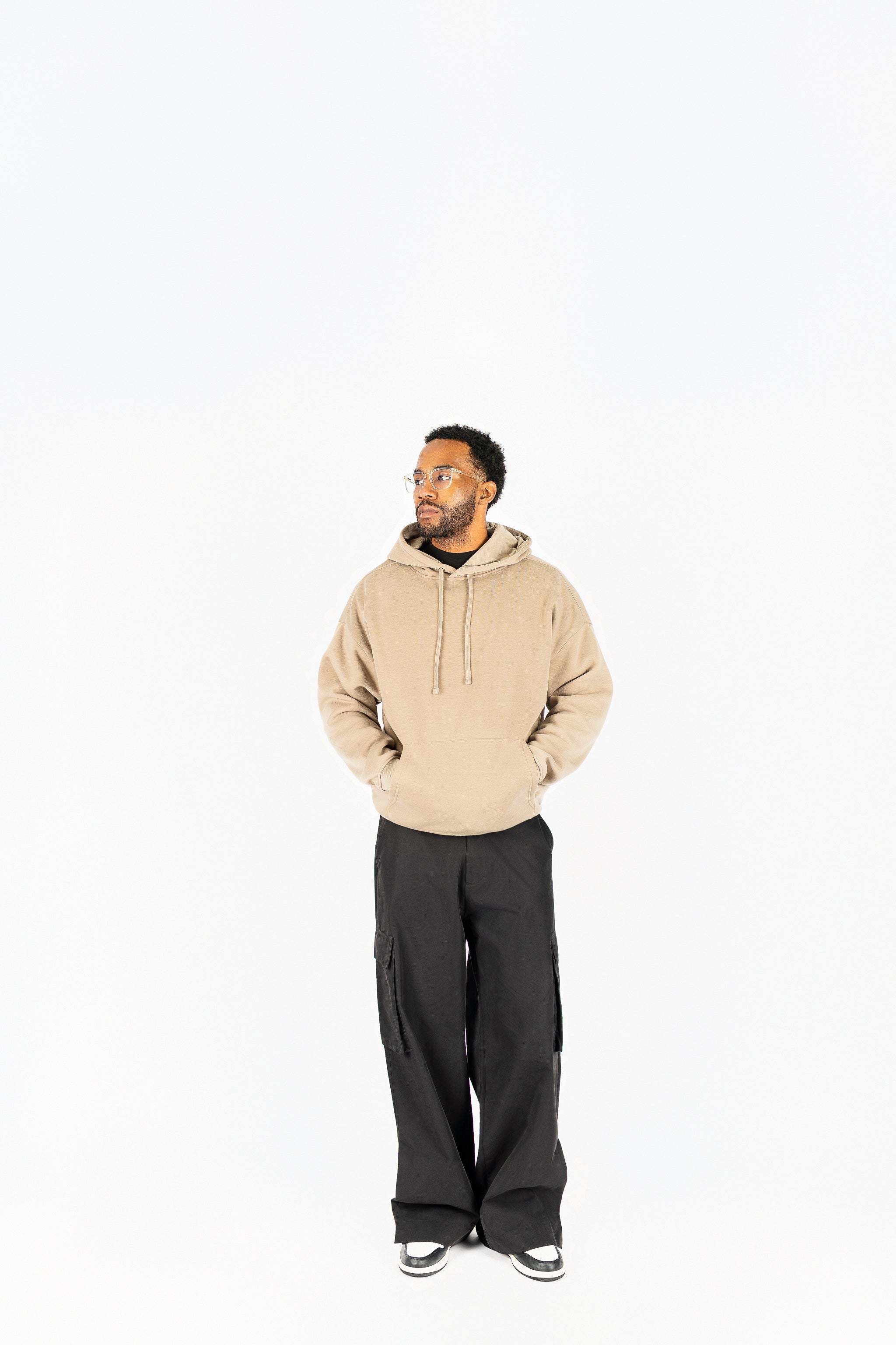 Oversize Drop Shoulder Hoodie