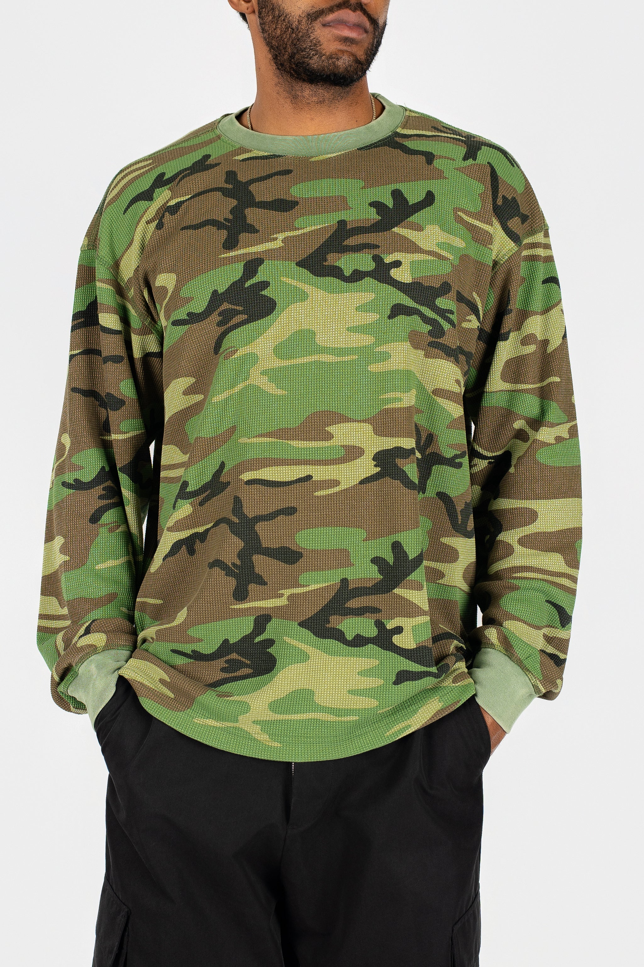 Waffle Long Sleeve Tee