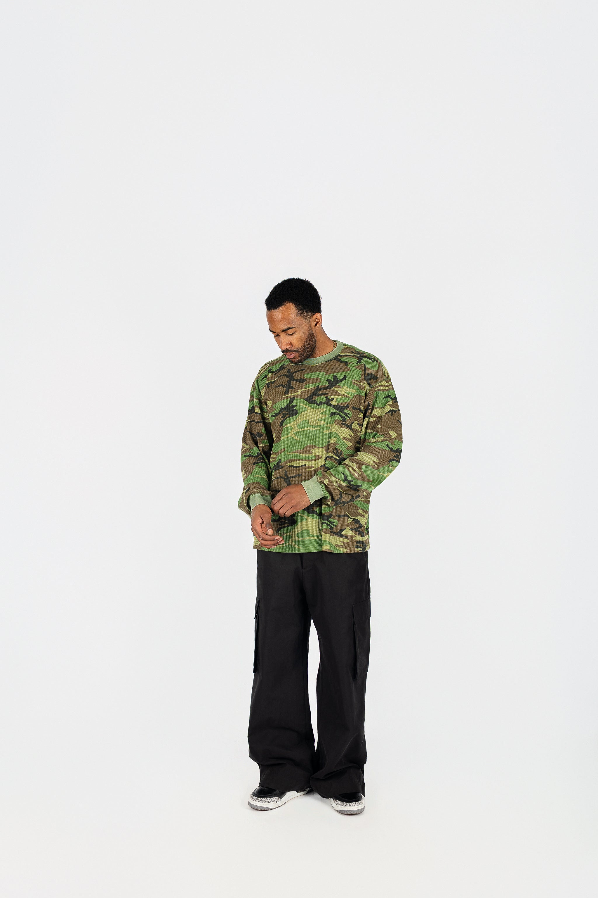 Waffle Long Sleeve Tee