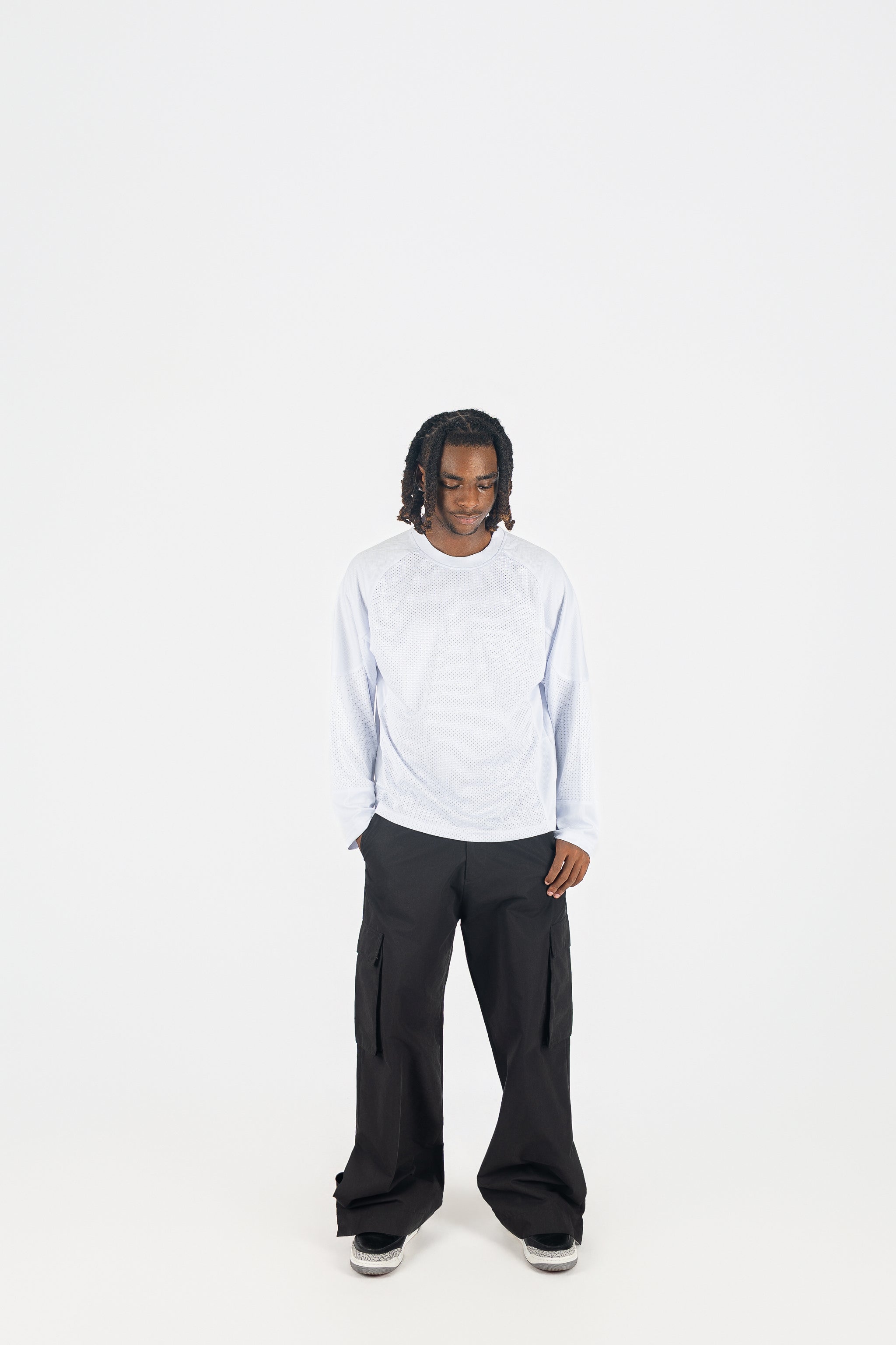 Mesh Football Long Sleeve Jersey