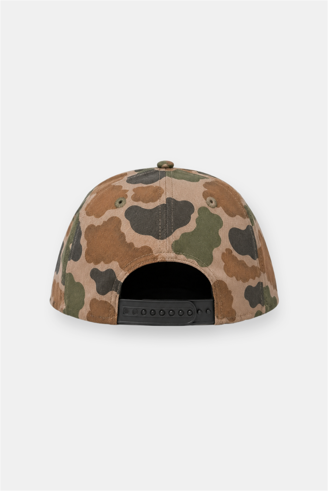 Printed Flat Bill Hat