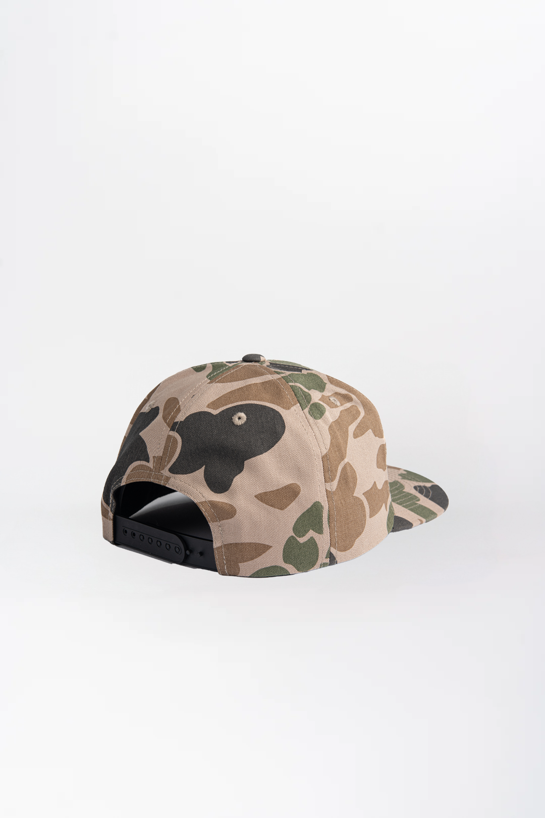 Printed Flat Bill Hat