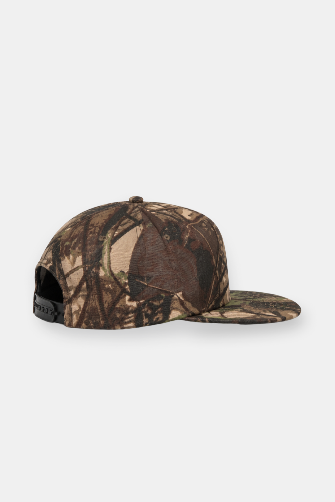 Printed Flat Bill Hat