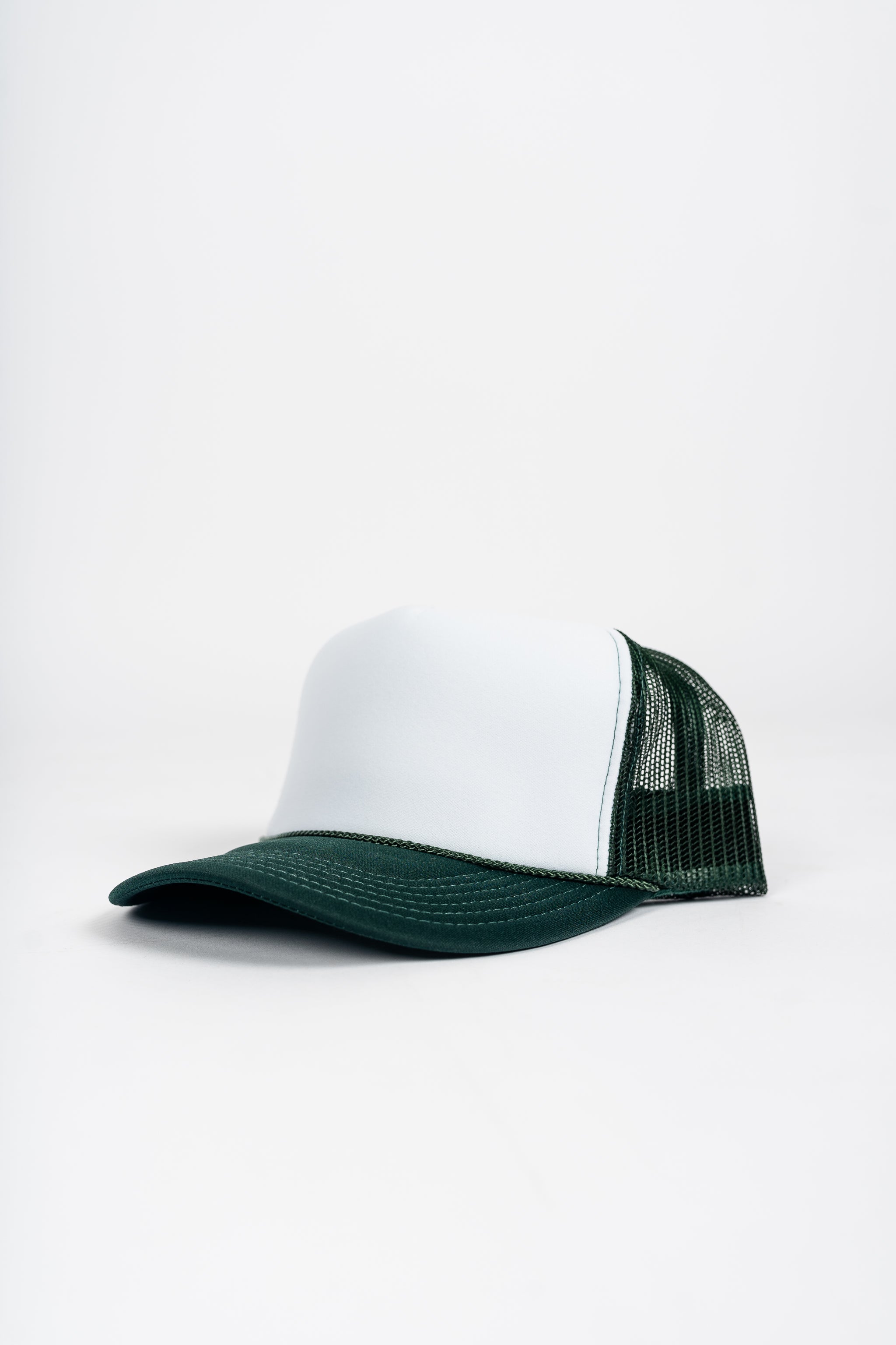 dark green/white